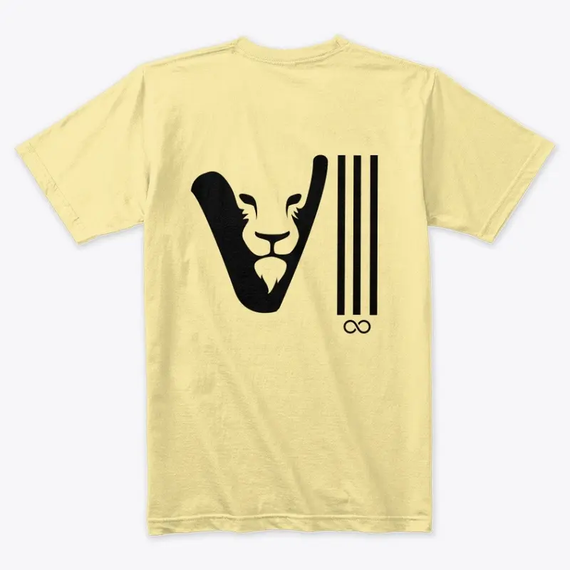 Roman Numeral 8 = ∞ (Black) Graphic Tee 